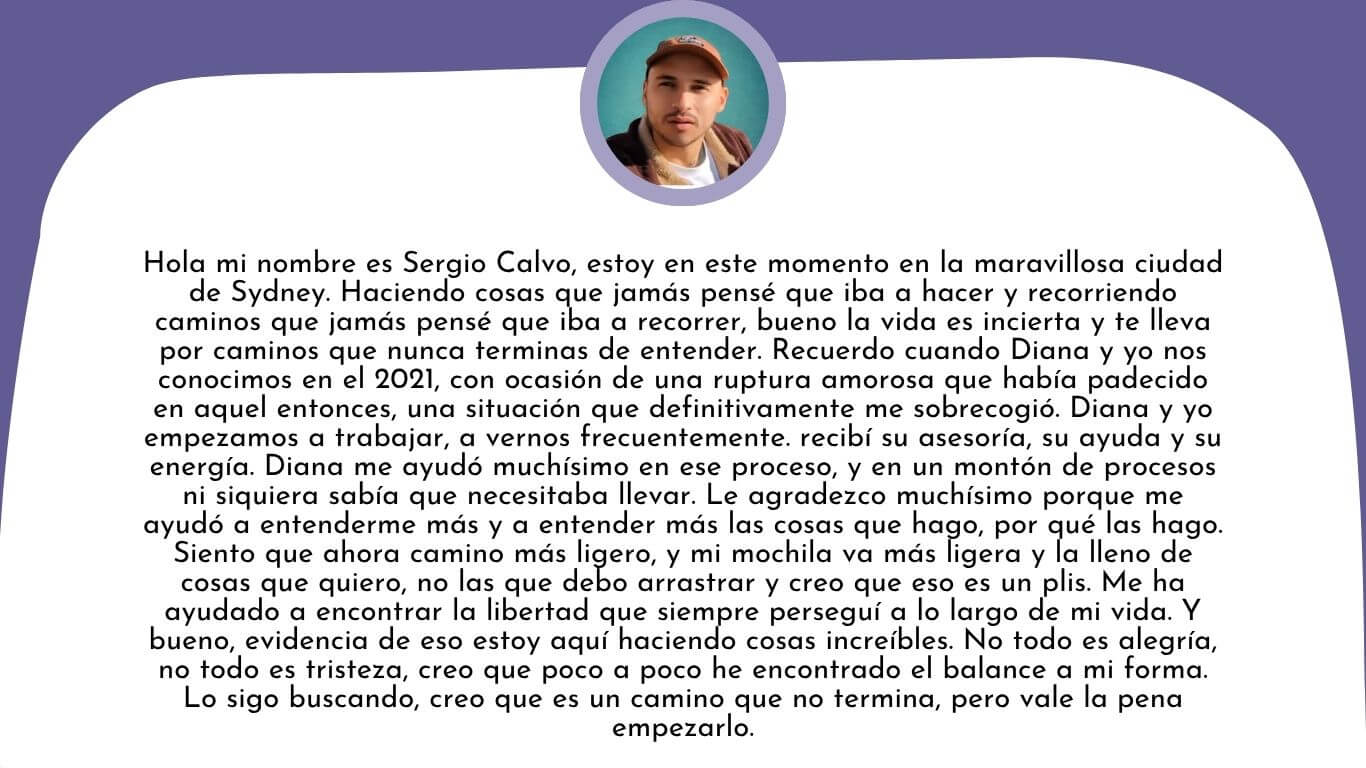 Testimonio de Sergio Calvo